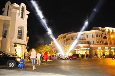 The District at Green Valley Ranch was transformed into a spooky scene on Halloween night Monday, Oct. 31,&nbsp;2011.